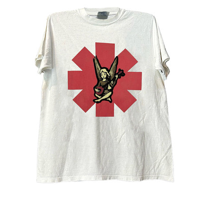RHCP红辣椒乐队简约复古短袖