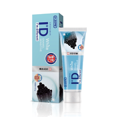 韩国进口欧志姆牙膏竹炭