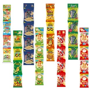 店主推荐 日本calbee卡乐比香浓芝士蔬菜条薯格虾条4连包