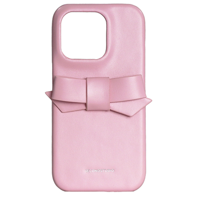 可爱miu风高级感原创皮质手机壳