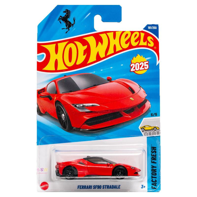 191号 FERRARI SF90 法拉利风火轮宾利保时捷REALLY25G 25H 25J