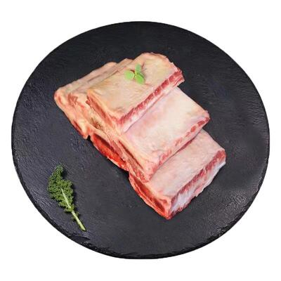 带肉牛胸口油原切新鲜