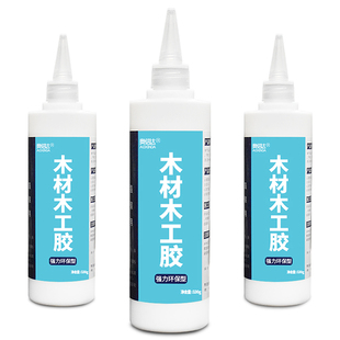 粘木头胶水强力木工胶实木红木家具粘合剂修复木桌子椅子门边框木材木板沾踢脚线diy手工白胶多功能粘得牢
