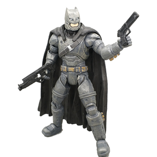 手办蝙蝠侠大战超人正义联盟 小丑汽车摆件可动人偶公仔玩具模型