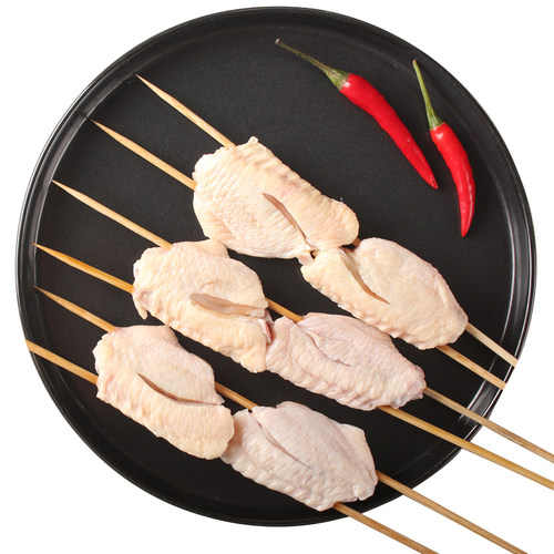 烧烤食材半成品 鸡翅5串北京户外烧烤新鲜食品食物烤串羊肉串材料