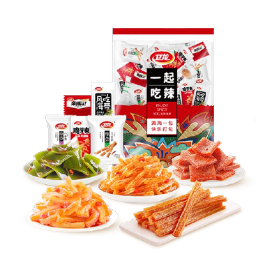 卫龙缤纷礼包零食辣条