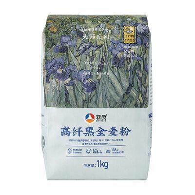 新良高纤含麦麸高筋全麦面粉