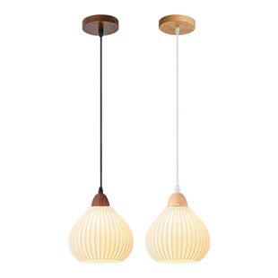 新款创意宅寂风餐厅吊灯中古风艺术床头吊灯三头家用吧台餐桌灯具