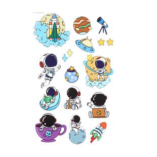 儿童羽绒服补丁贴超小补钉贴片羽绒衣划伤修复补洞贴可爱图案贴E