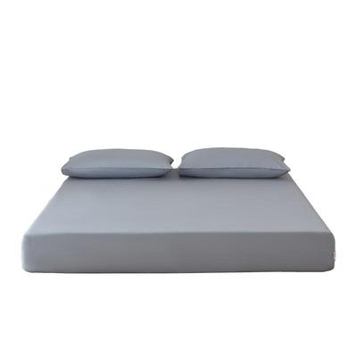 乐优家A类全棉床笠单件100纯棉加厚纯色床单罩三件套席梦思床垫套