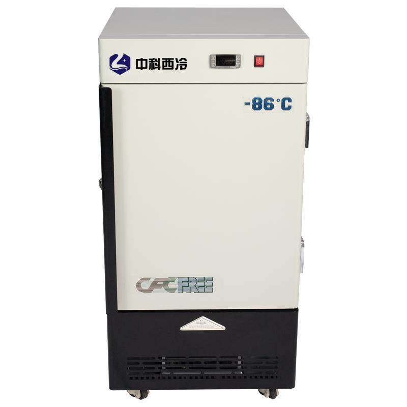 中科西冷负80度小型台式低温冷柜