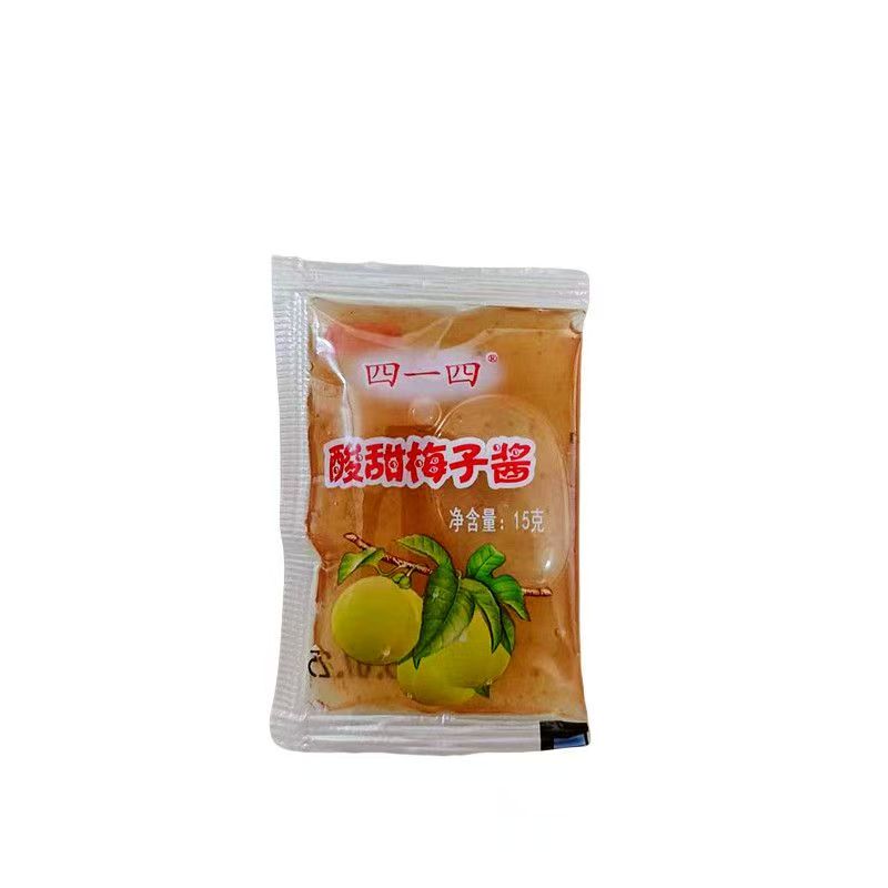 银昌四一四酸梅酱冰花梅子酱烧鹅烧鸭酸甜酱蘸酱商用独立小包混装