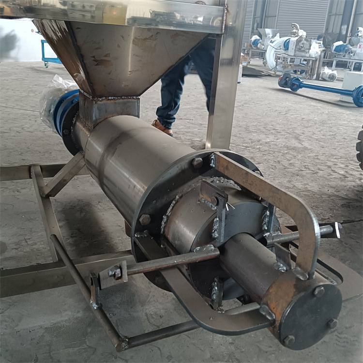 螺旋挤压污泥干湿分离机不锈钢滚筒微滤式鸡粪猪粪牛粪干湿分离机