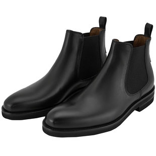 LOTTUSSE/乐途仕布雷克牛皮手工男士切尔西靴子男鞋休闲商务NOS