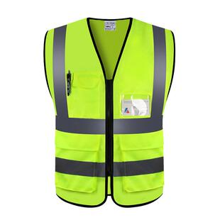 反光马甲环卫工作服绿色代驾专用印字定制工地大码安全背心反光衣