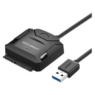 绿联sata转usb3.0易驱线接硬盘机械SSD固态硬盘光驱读取转接器线
