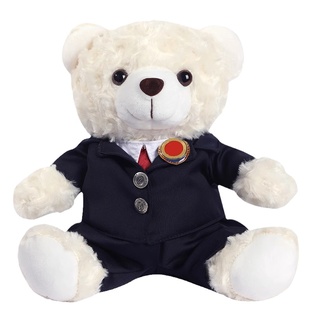 蜀黍家检察官小熊毛绒挂件检查官公仔玩偶毛绒玩具礼品卡通形象熊