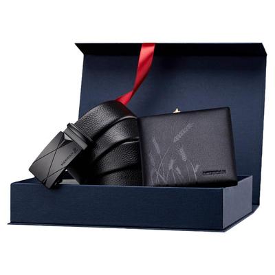 真皮皮带男士稻草人商务休闲