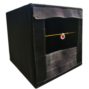 室内加厚练习射击靶子打把箱回收钢珠凯夫拉训练消音靶箱弹弓标靶