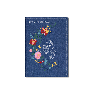 KKV小马宝莉复古系列B6定页手帐本卡通高颜值记录创作日记本子