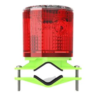 太阳能警示爆闪灯塔吊施工修路护围栏圆管夜间安全信号频闪闪烁灯