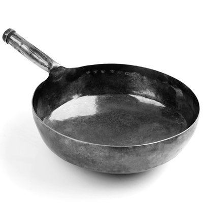 老聂家熟铁章丘手工锻打无涂层