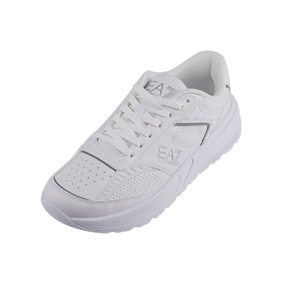 阿玛尼男士系带低帮休闲运动鞋