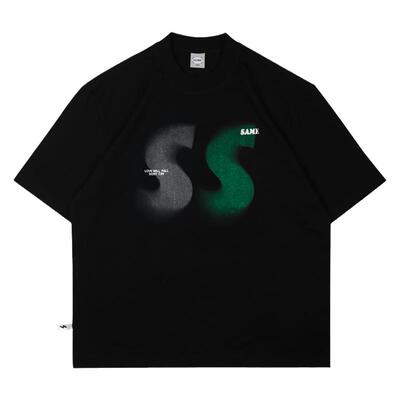 SAMESAME22SS极光双S印花短袖