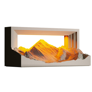 壁光里日照金山小夜灯摆件新婚结婚氛围灯乔迁搬家生日礼物香薰灯