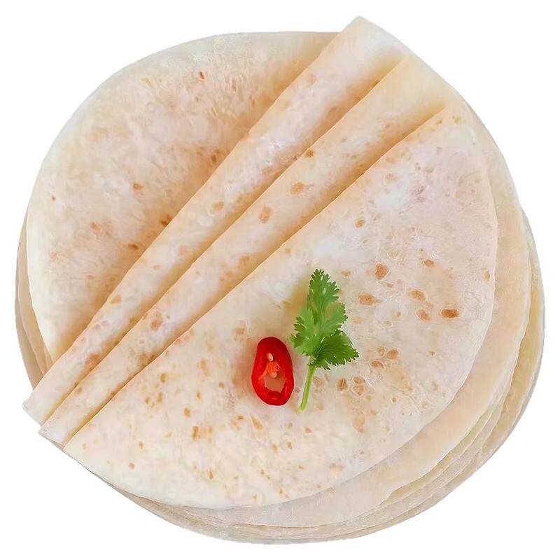 铁棍山药春饼烙馍山东卷饼手工薄小饼皮早餐淄博烧烤速食荞麦食材