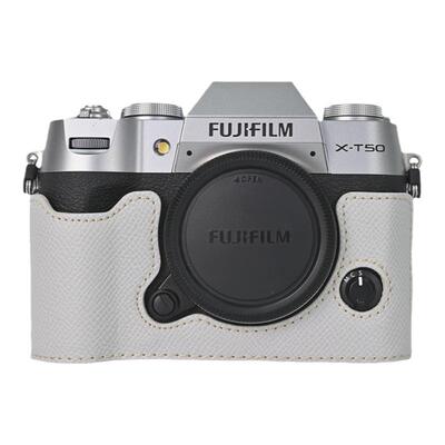 适用于富士XT50保护套xt5相机包xt30二代x100vi底座套皮xs20配件