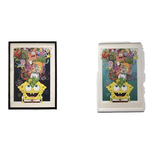Broos版画 海绵宝宝SpongeBob派大星美式潮流艺术馆藏装饰画