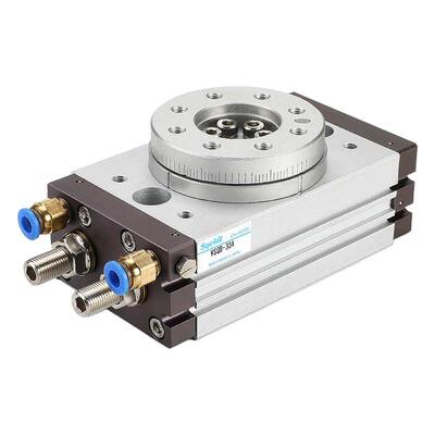 气动旋转摆动气缸90度180度HRQ/MSQB2/3/7/10/20/30/50