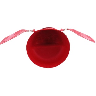 古装县官服帽子七品芝麻官帽子新郎状元帽财神红色帽子