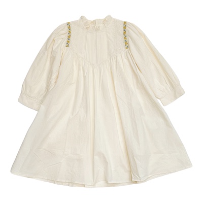 女童森系连衣裙秋季时髦棉布裙