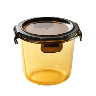 玻璃汤盒汤碗汤杯可微波炉专用耐高温玻璃碗保鲜盒带盖饭盒上班族