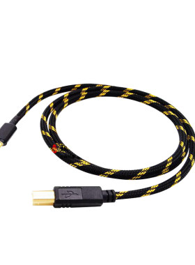 调音台声卡音频线USB-B方口
