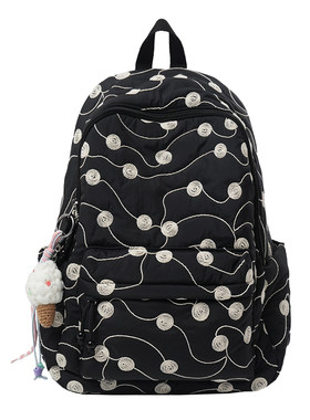 学生书包旅行双肩包通勤棉服背包