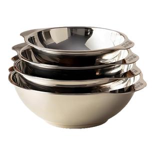 国风汤盆双耳304不锈钢食品级餐具高级感小众汤碗面碗大盆酸菜鱼