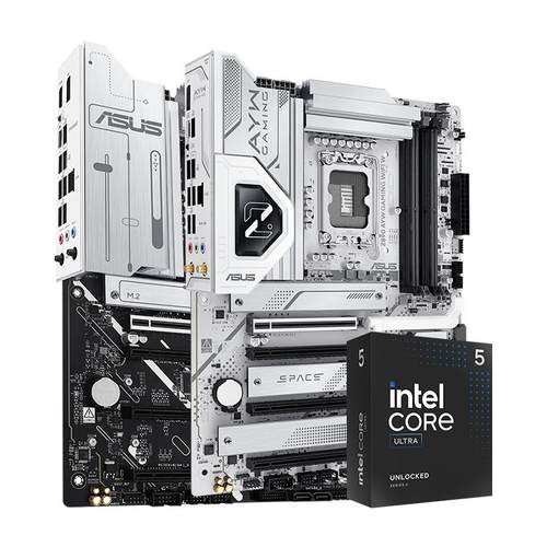 intel/英特尔15代Ultra 5 245K/KF华硕z890/b860系列主板cpu套装