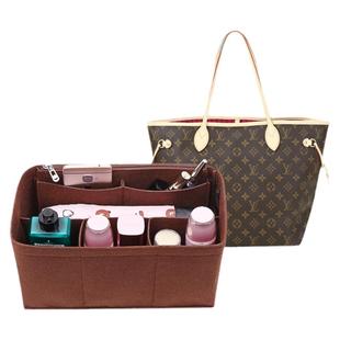 适用LV neverfull大中小号妈咪托特包中包内衬袋化妆内胆包收纳包
