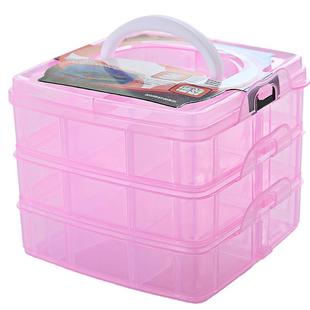 首饰收纳盒多层大容量耳饰耳钉耳环项链高档防氧化手饰品整理盒子