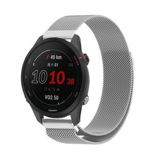 适用于佳明Forerunner手表255/265s表带金属645米兰磁吸腕带245智能168music运动透气夏天venu2s男女配件move