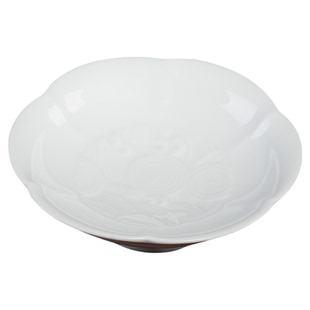 戴玉堂供果果盘供佛水果盘佛前用品供奉家用陶瓷菩萨佛像供盘贡盘