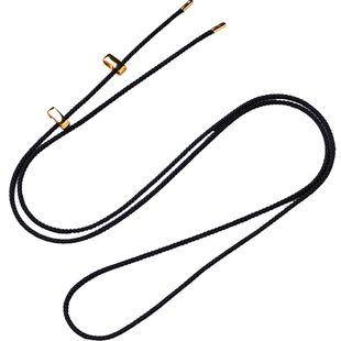 高档蜡皮绳加长可调节黑色项链绳吊坠挂绳手工绳子男女款毛衣链绳