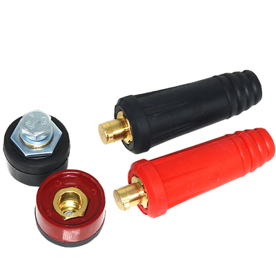 电焊机快速接头全铜焊把线快速接头配件大全公母电缆专用插头插座