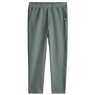 HM冬季男装休闲裤纯色长裤修身斜纹慢跑裤1209970