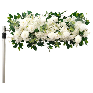 婚礼布置装饰排花路引花婚庆酒店场景布置假花挂花仿真花艺道具