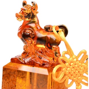 宝宝礼品胎毛纪念品牛新生婴儿男孩女孩百天脐带印章diy自制牛