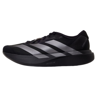 adidas阿迪达斯 Adizero Evo SL 轻盈舒适跑步鞋 男款 黑色JR4888